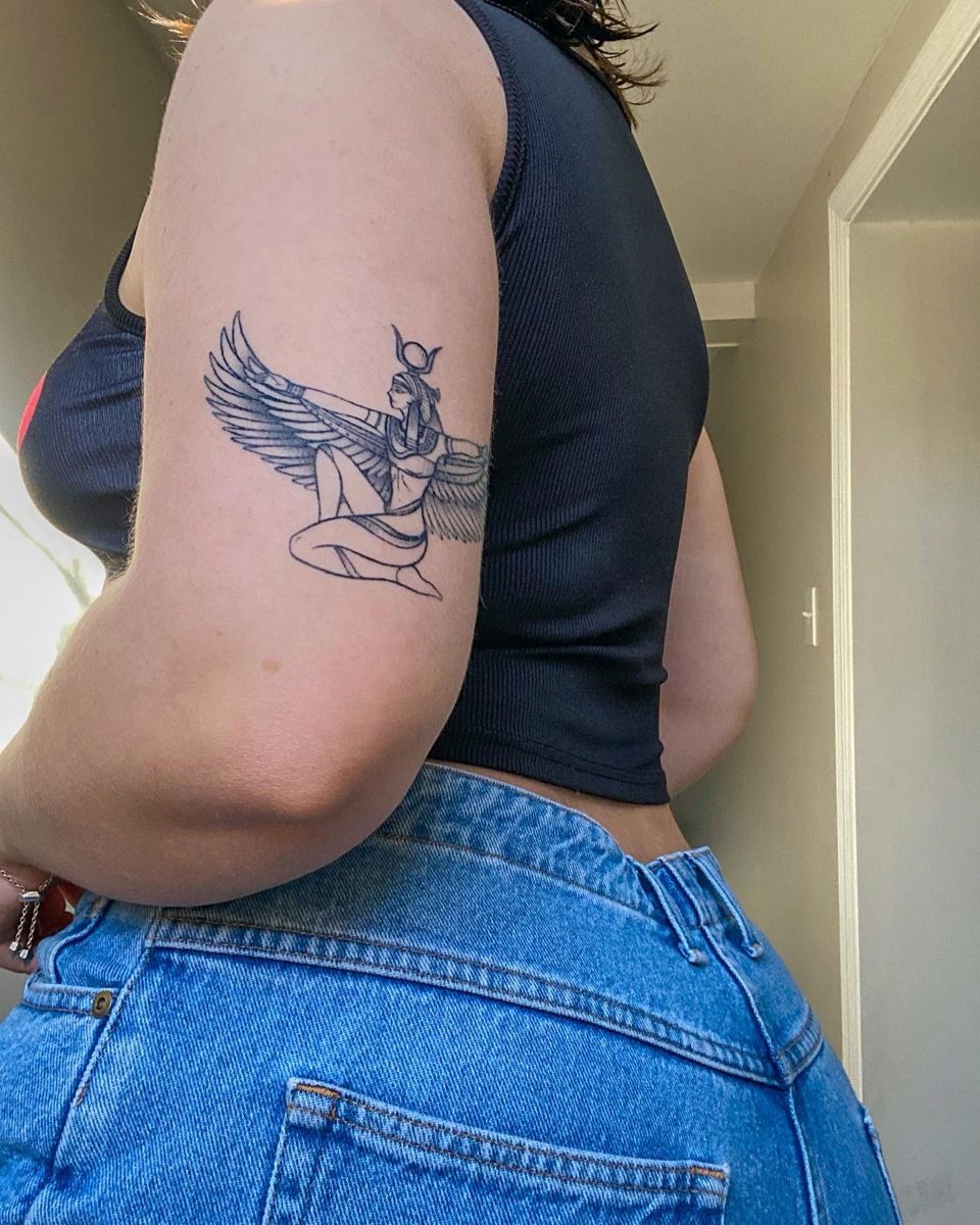 Butterfly Back of Arm Tattoo Tattoo Design