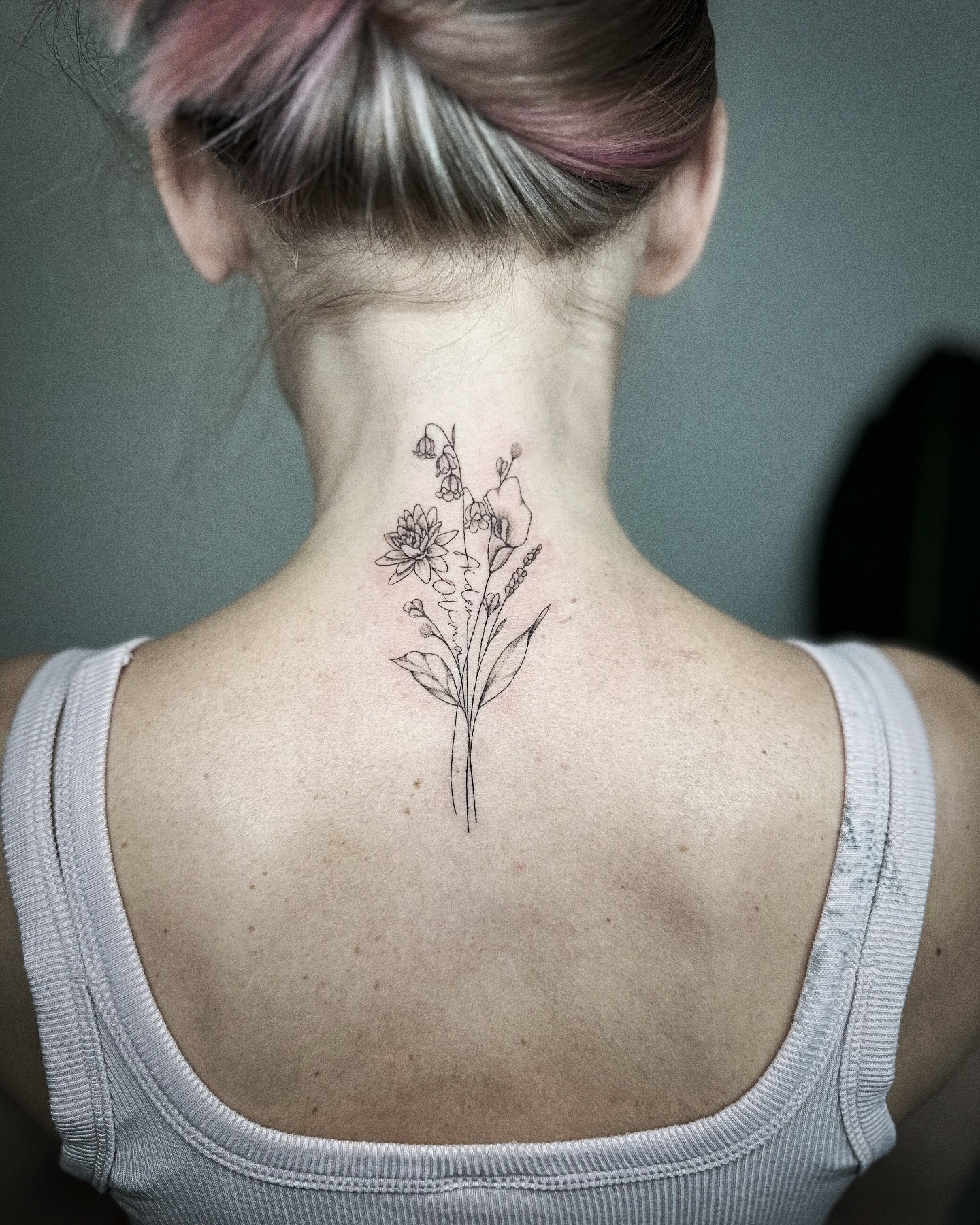 Wildflower Bouquet Tattoo Tattoo Design