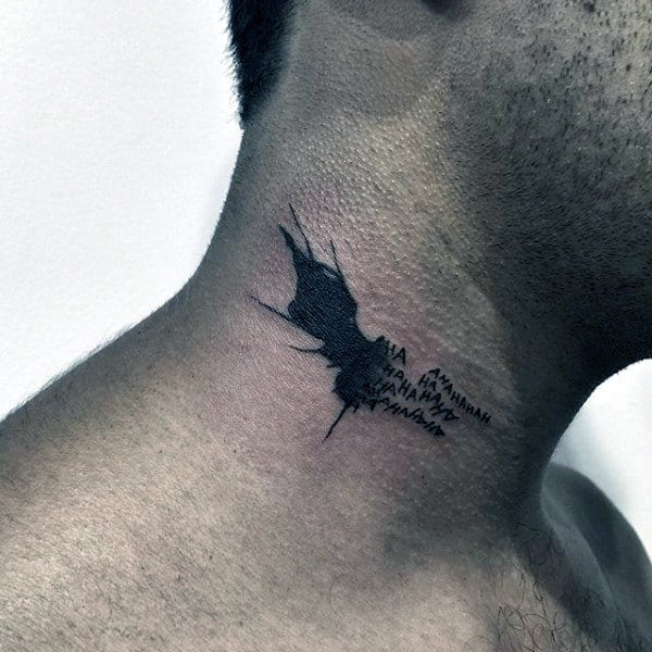 Batman vs. Joker Abstract Art Batman Tattoos Tattoo Design