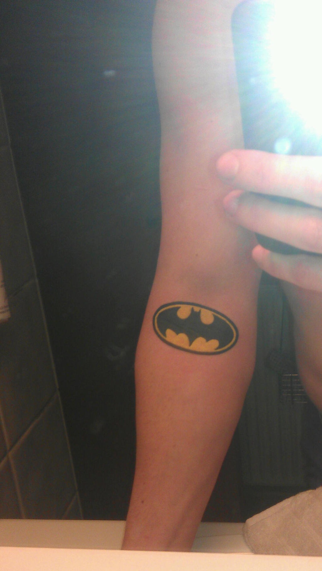 Best Friend Tattoos: A Simple Classic Batman Logo Batman Tattoo Tattoo Design