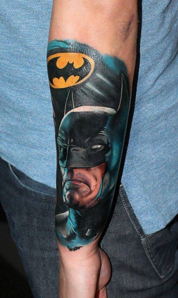 Blending Decades of Batman History Batman Tattoos Tattoo Design
