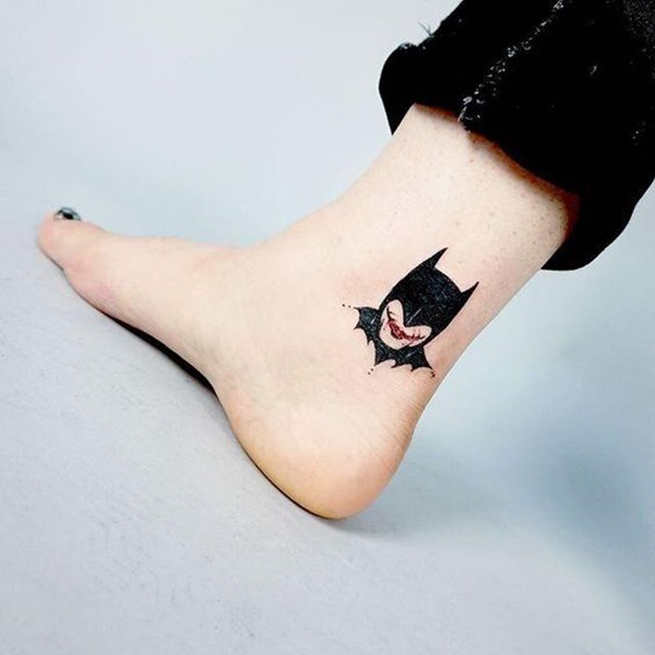 Dark Knight Joker in Disguise Batman Tattoo Ideas Tattoo Design