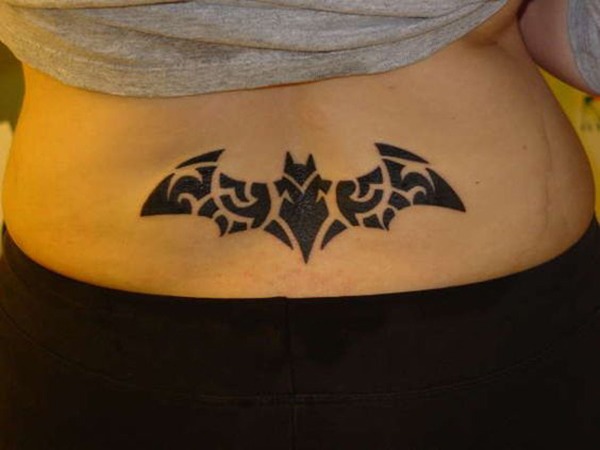 Tribal Batman Lower Back Tattoo Batman Tattoo Design Tattoo Design