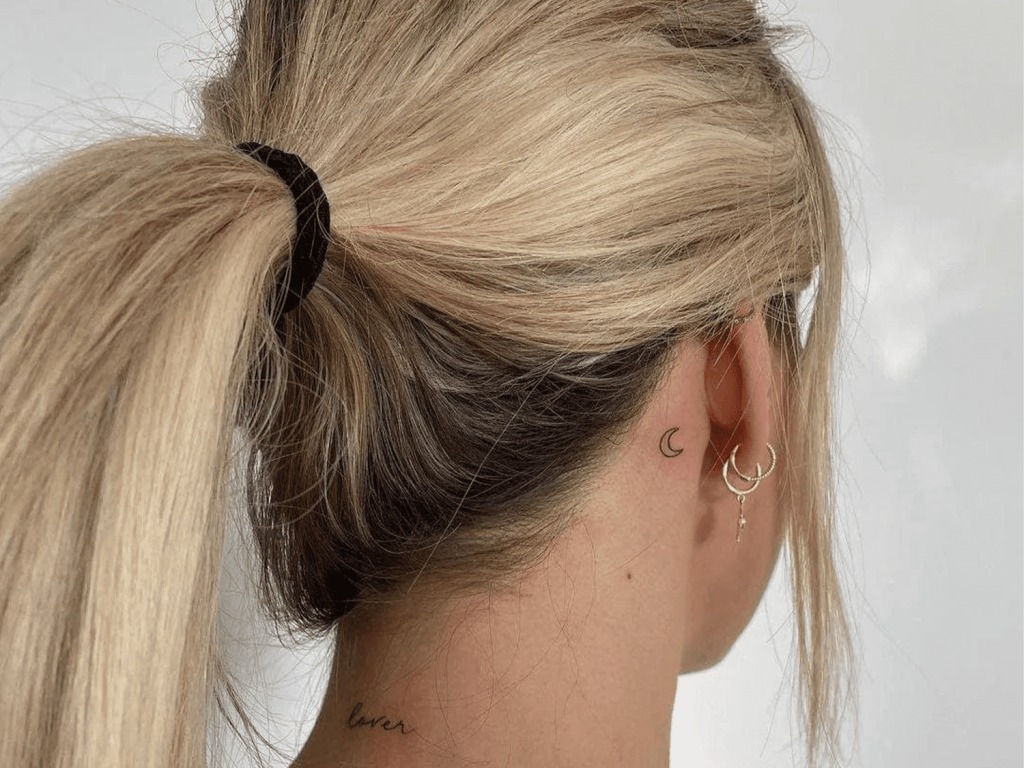 Crescent Moon Tattoo Tattoo Design