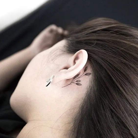 Delicate Branch Tattoo Tattoo Design
