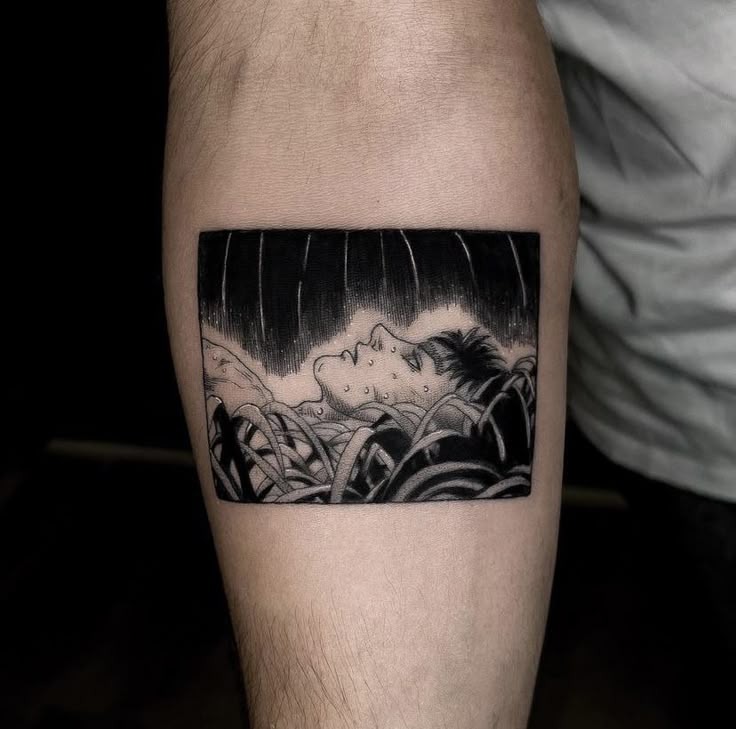 Emotional Guts & Casca Manga Panel Tattoo Tattoo Design