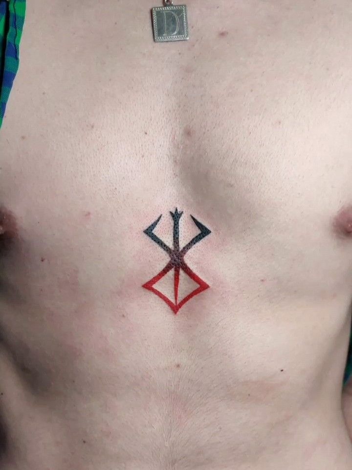 Guts’ Bloody Rage Tattoo Tattoo Design