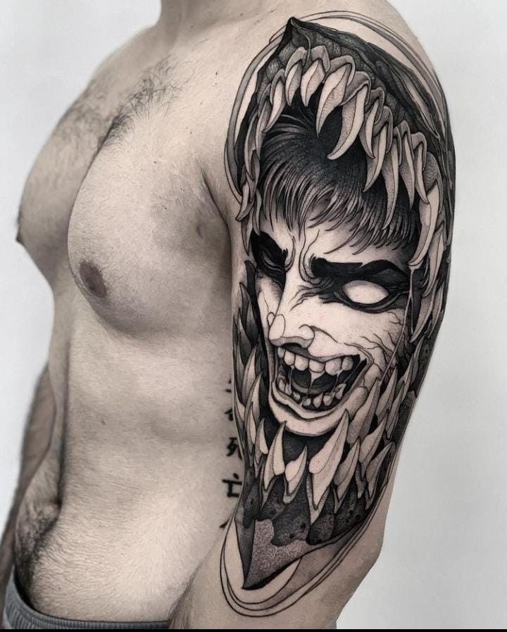 Guts Under the Rain Tattoo Tattoo Design