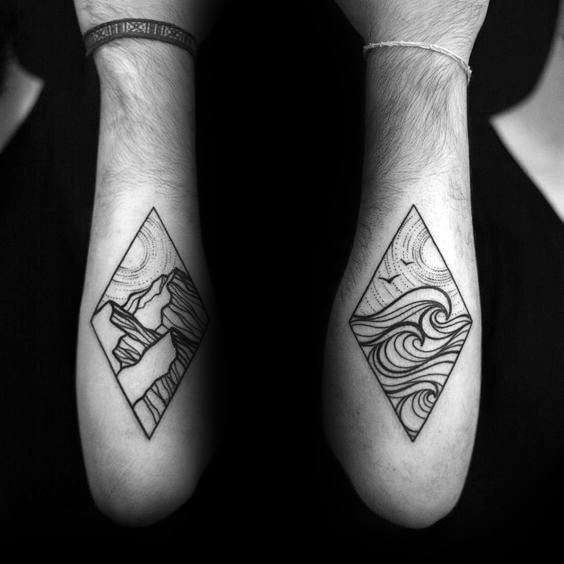 Ain’t No Mountain High Enough Friend Tattoo Ideas Tattoo Design