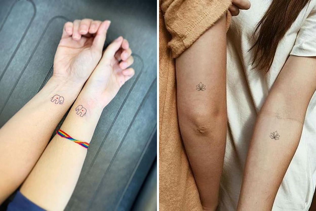 58+ Best Friend Tattoo Ideas For Unique Personal Expression Featured Lookbook Collage