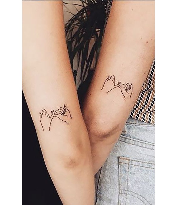 Pinky Swear to Love You ForeveSleeve Tattoo Tattoo Design
