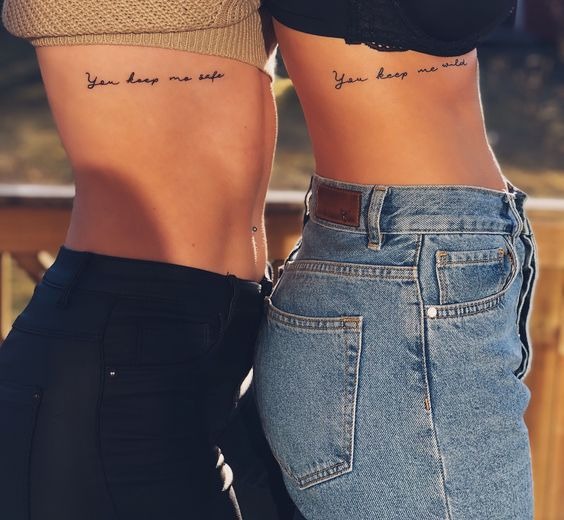 You Keep Me Safe Tattoos Friendship Tattoos Tattoo Design