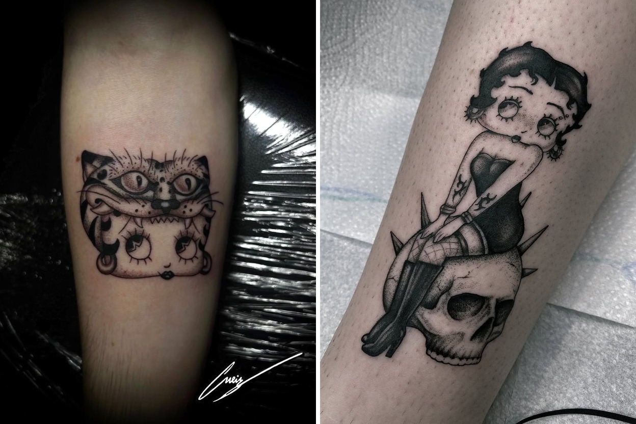 45+ Betty Boop Tattoo Ideas For Timeless and Meaningful Ink Featured Lookbook Collage