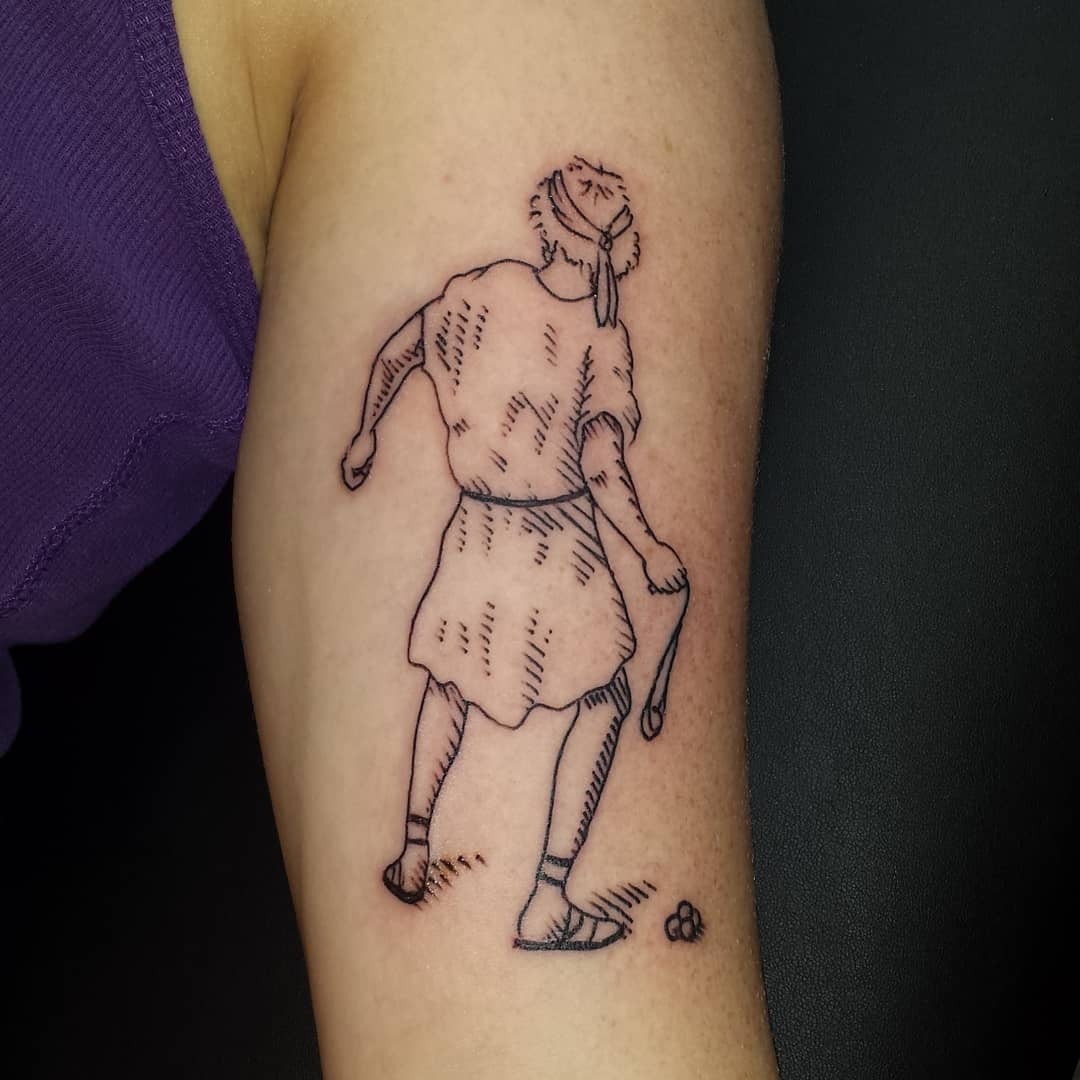 Daniel in the Lions' Den Biblical Tattoo Tattoo Design