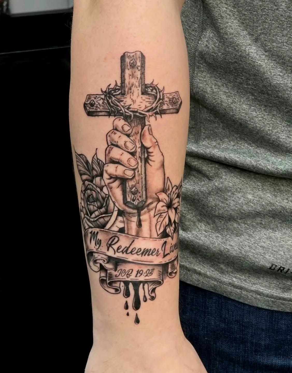 Heavenly Gates and Stairway Biblical Tattoo Tattoo Design