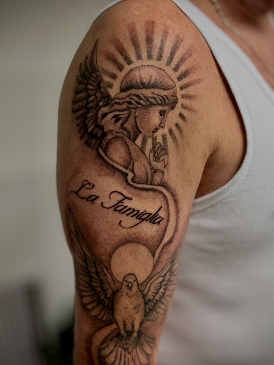 Leviathan Serpent Biblical Tattoo Tattoo Design