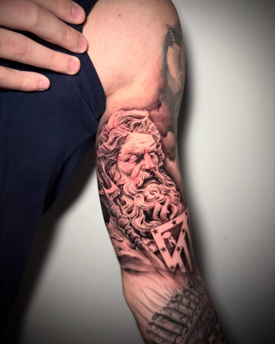 Intricate biceps tattoos showcasing unique artistry Tattoo Design