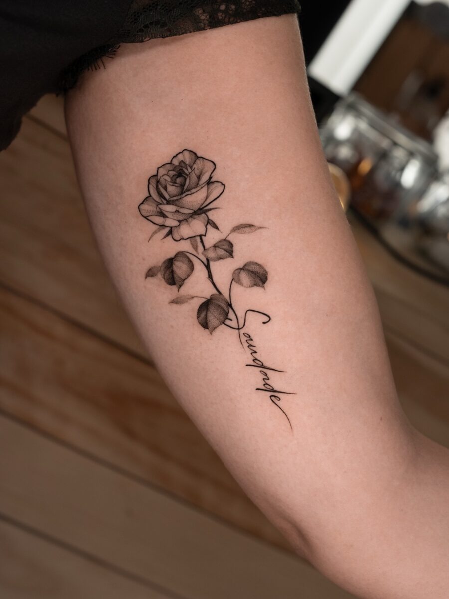 Intricate wing design on bicep tattoo Tattoo Design