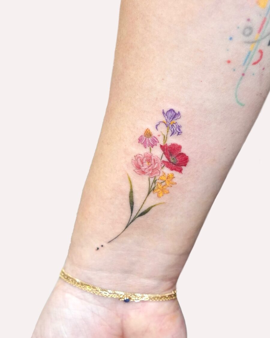 The design centers on elegant floral perfect styles imagery that reads clearly at a glance.