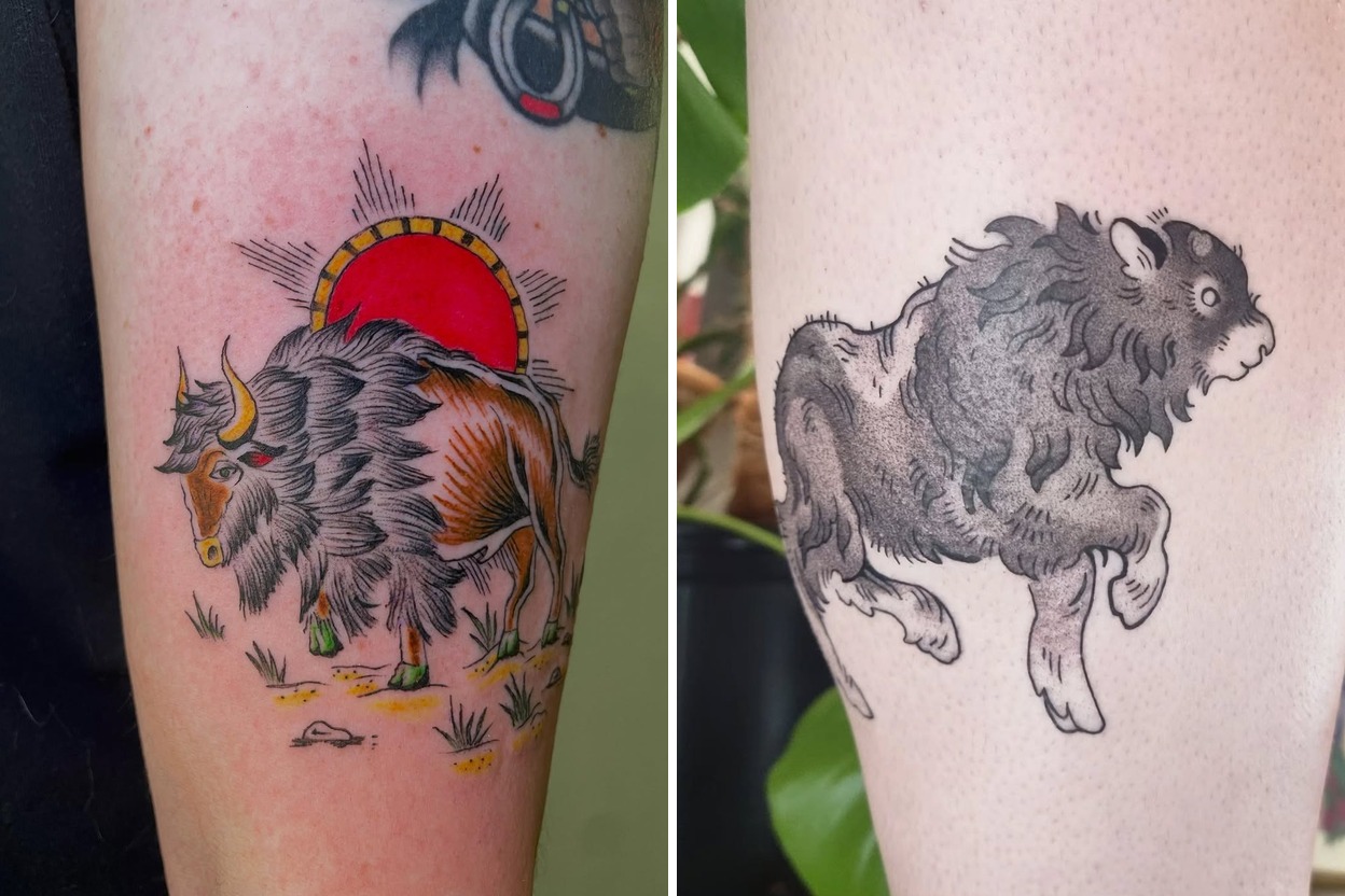 28+ Bison Tattoo Ideas That Stand Out with Effortless Elegance Featured Lookbook Collage