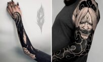 94+ Black Sleeve Tattoo Ideas & Inspiration