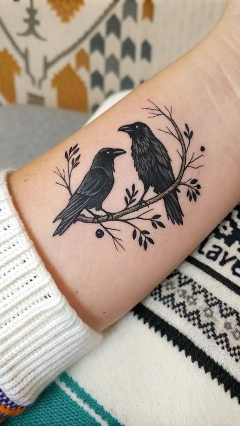 Bold Black Spider Tattoo Tattoo Design