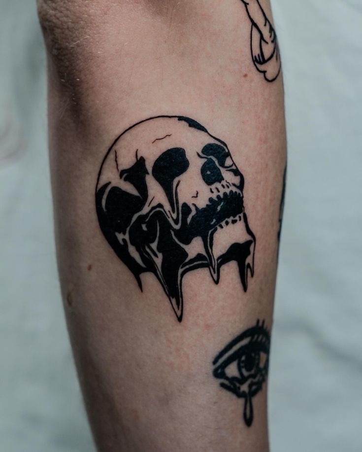 Tribal-Inspired Arm Sleeve Tattoo Design