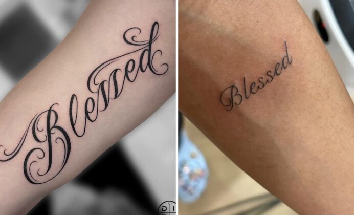 32+ Blessed Tattoo Ideas & Inspiration