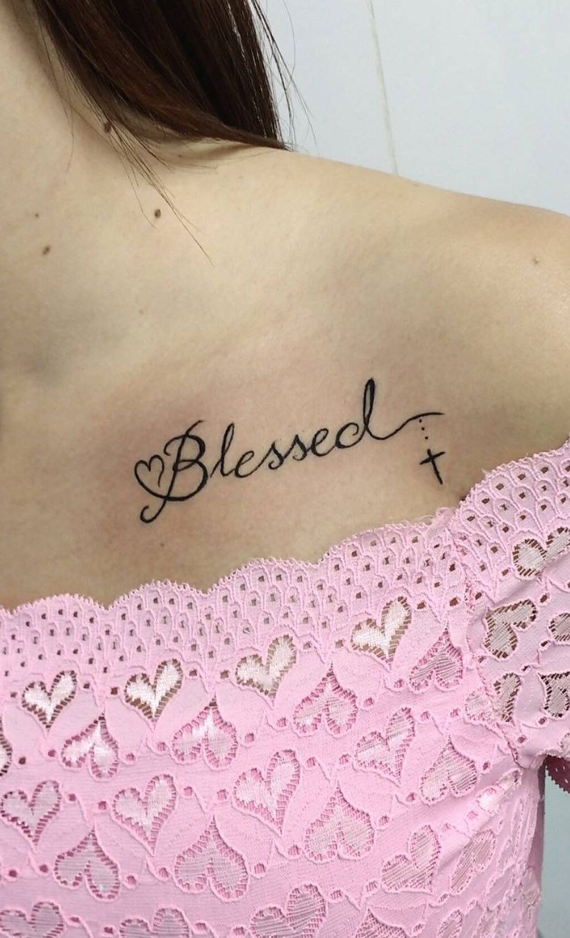 Large Blessed Back Tattoo Tattoo Design