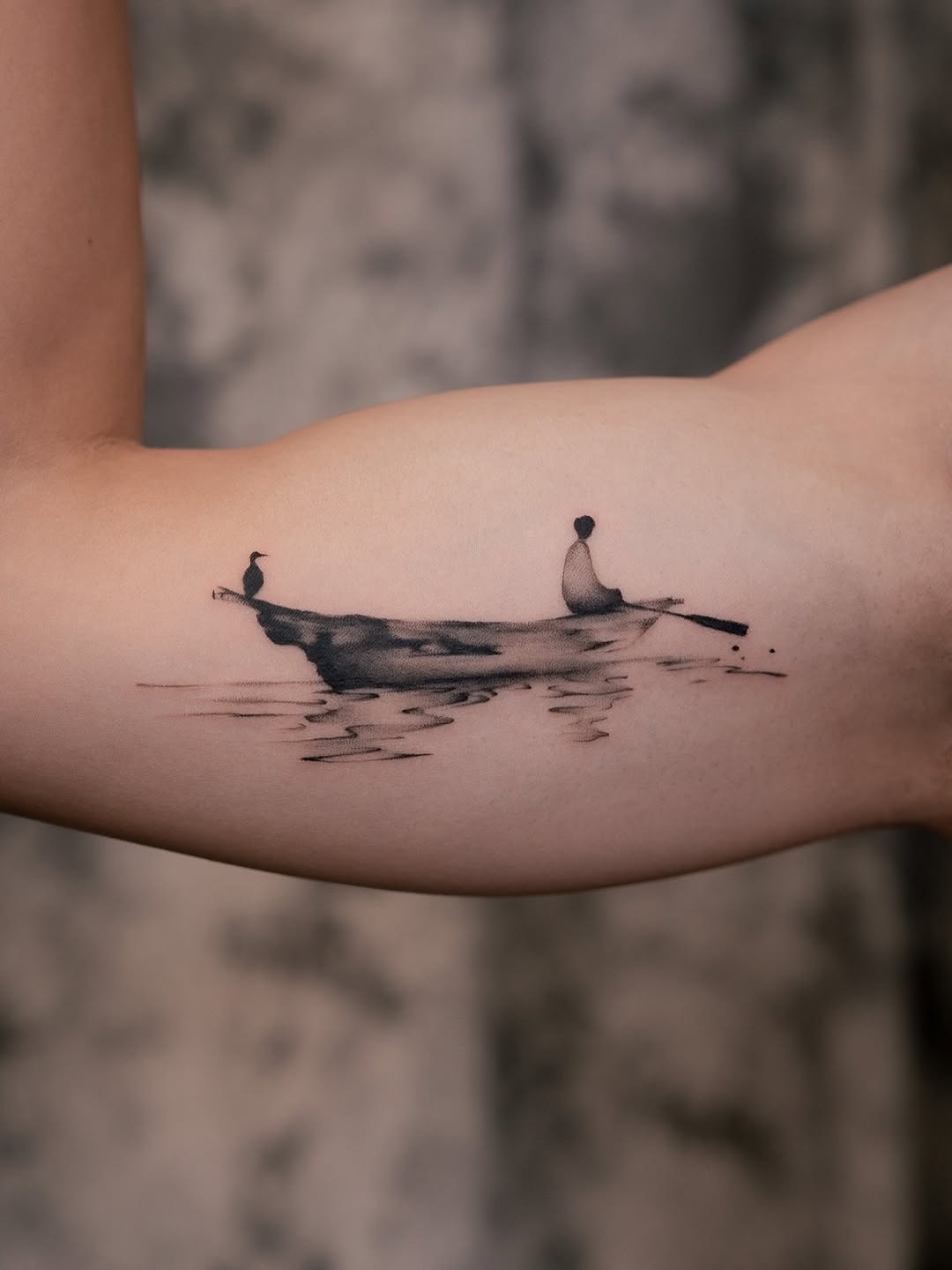 Sailing Away in Serenity: A Unique Tattoo Tattoo Design