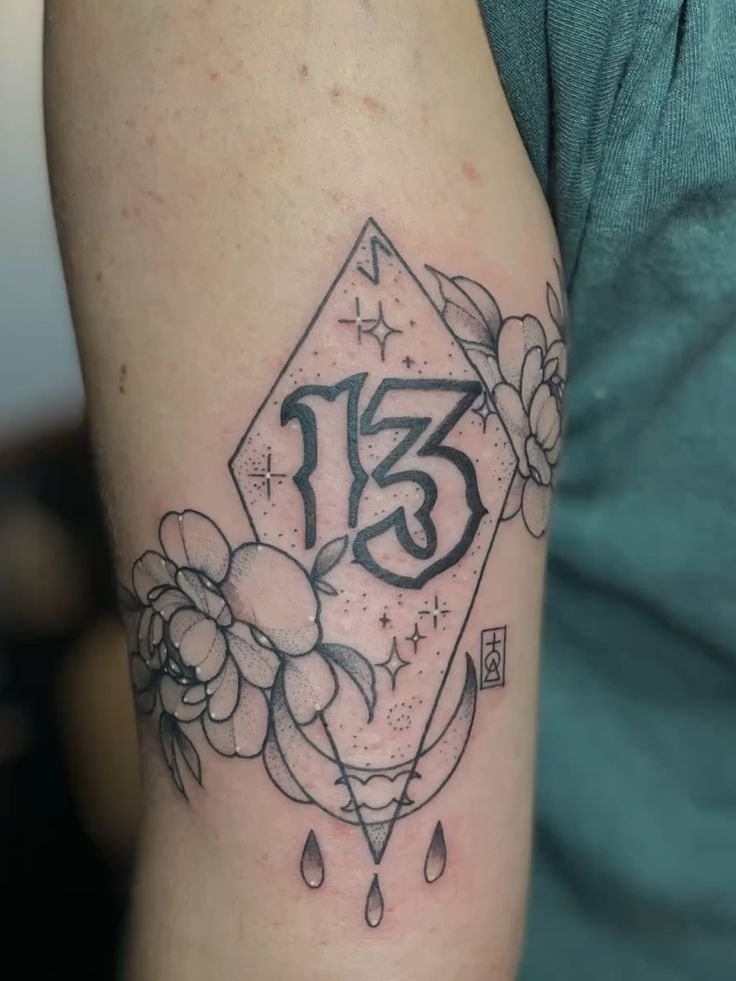 Floral Mystic 13 Tattoo Tattoo Design