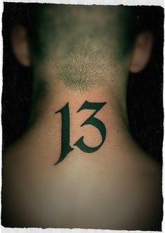 Minimal Neck 13 Tattoo Tattoo Design