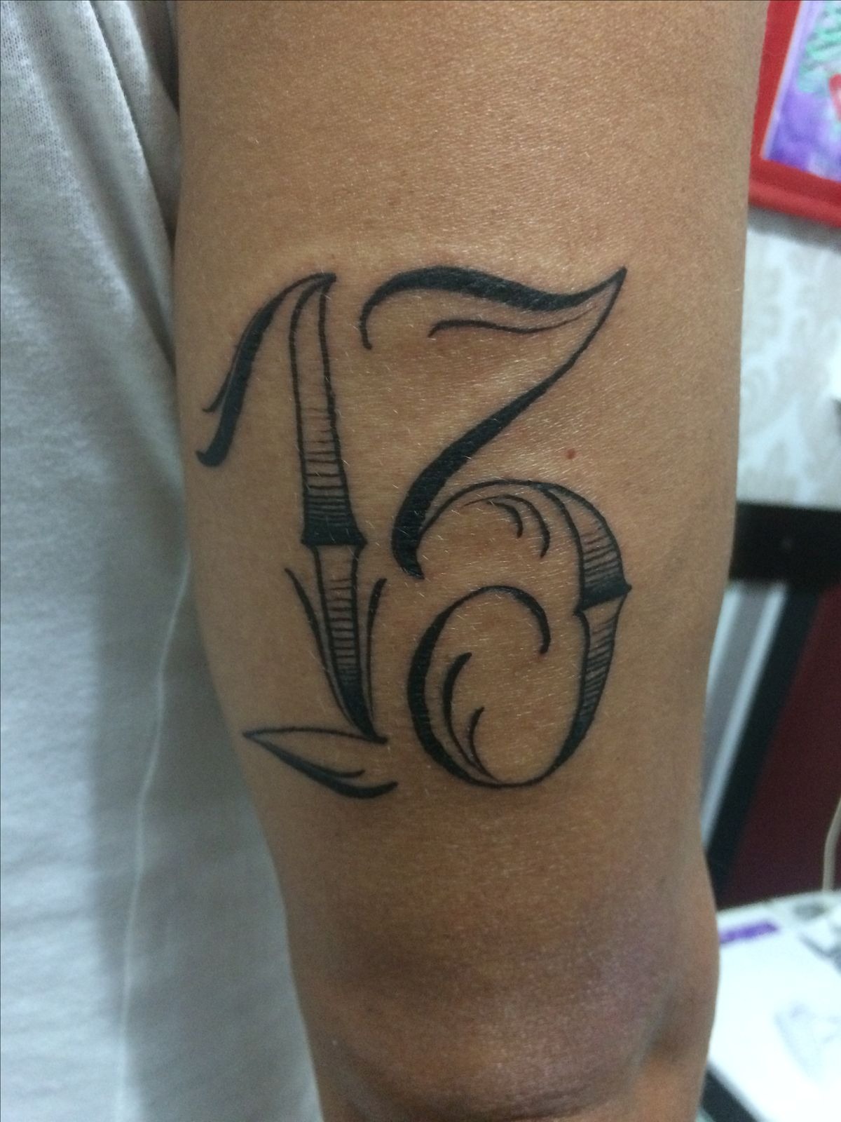 Ornamental Script 13 Tattoo Tattoo Design