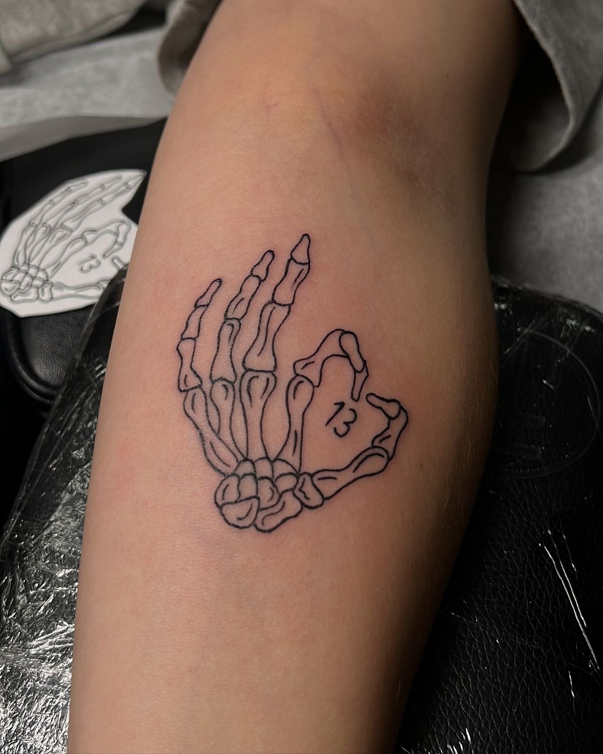 Skeleton Hand 13 Tattoo Tattoo Design