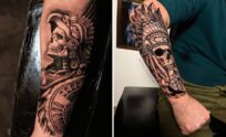 25+ Bold Aztec Warrior Tattoo Ideas That Celebrate Strength and Heritage