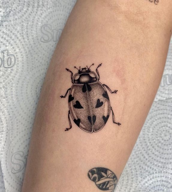 Matching Dragonfly and Stag Thigh Tattoos Tattoo Design