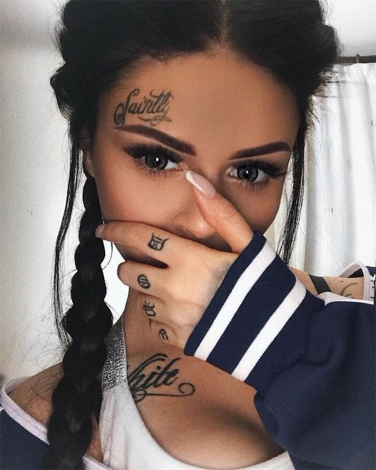 Signature Script Stamp Tattoo Design
