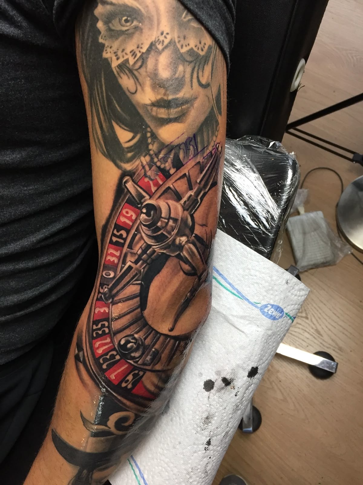 Casino Royale Sleeve Tattoo Tattoo Design