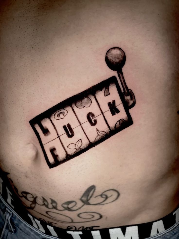 Classic Dice and Smoke Tattoo Tattoo Design