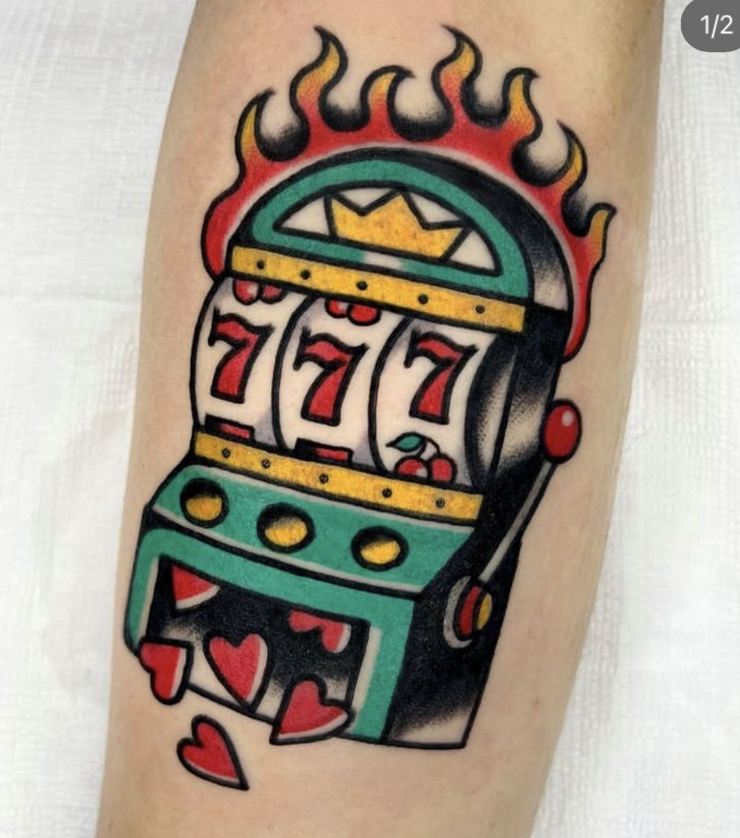 Life's a Gamble Hand Tattoo Tattoo Design