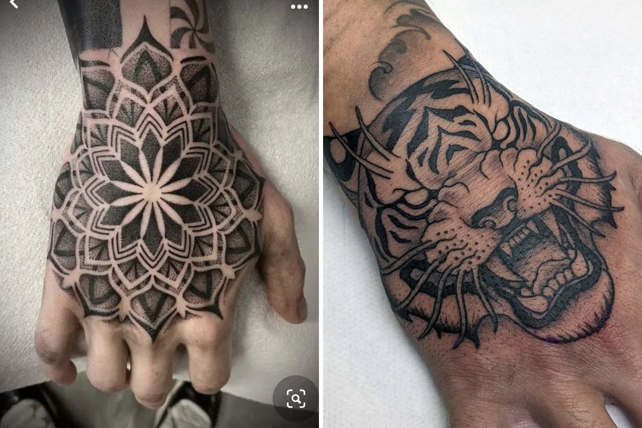 Bold Hand Tattoo Ideas That Demand Attention and Admiration Featured Lookbook Collage