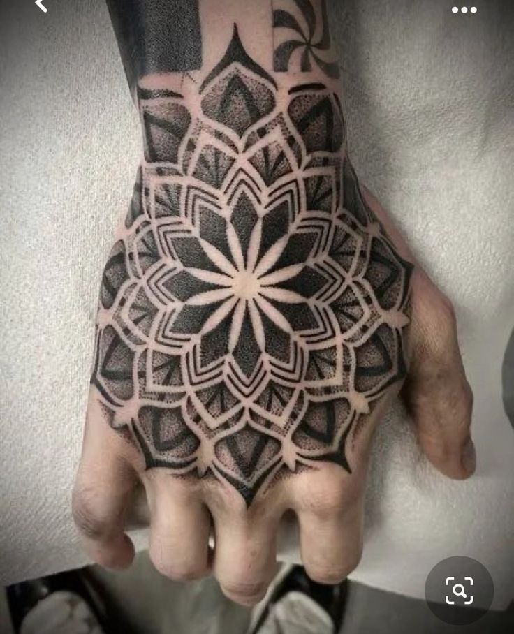 Fierce Tiger Hand Tattoo Tattoo Design