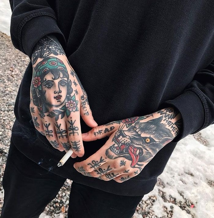 Traditional Japanese Hand Tattoos Tattoo Design