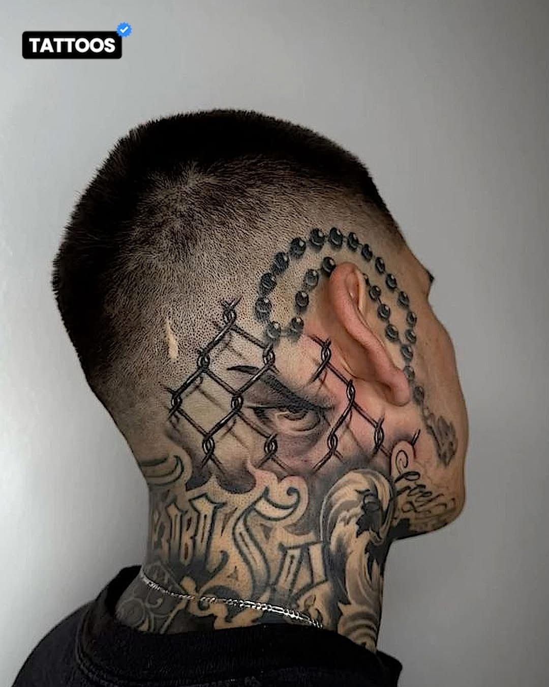 Graphic Blackwork Street Art Side Tattoo Tattoo Design