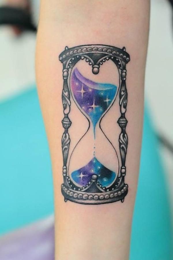 Galaxy-In-A-Glass Tattoo Tattoo Design