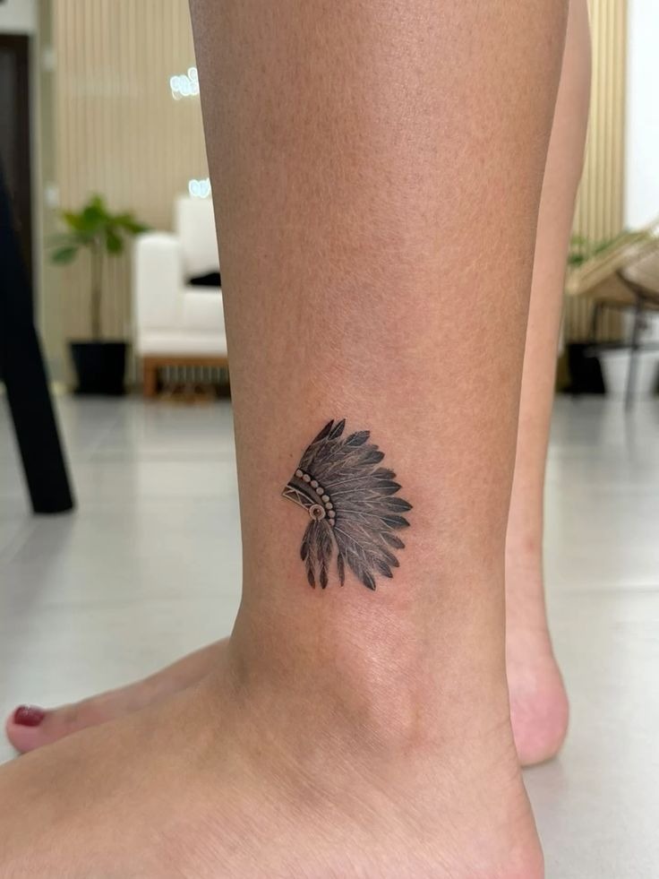Indian Goddess-Inspired Feminine Design Tattoo Design