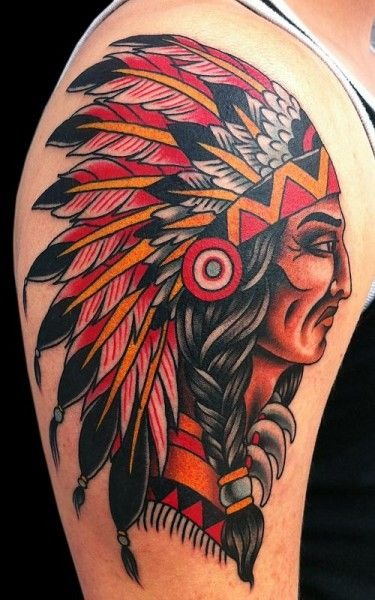 Watercolor Back Piece with Emotional Expression Tattoo Design