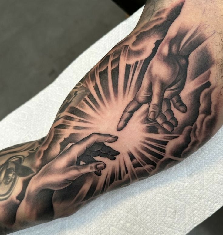 Divine Touch Realism Tattoo Tattoo Design
