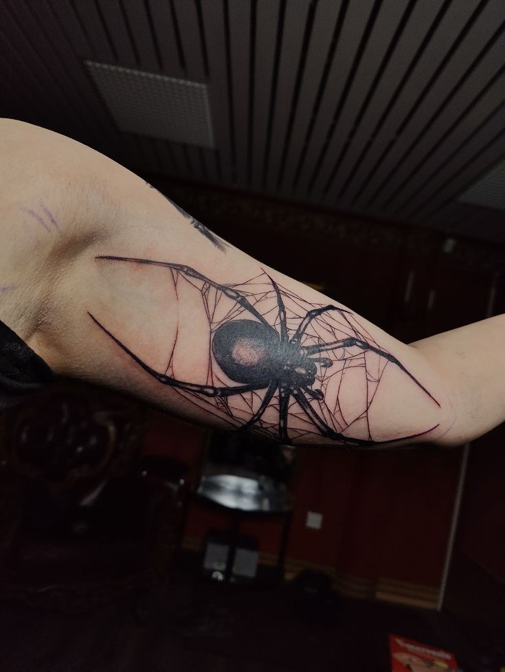 Web of Shadows Spider Tattoo Tattoo Design