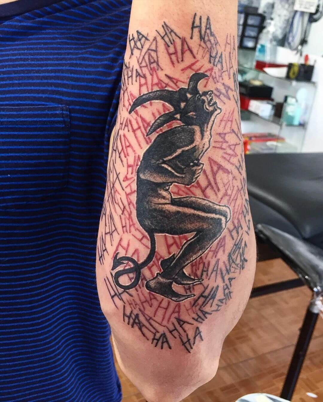 Joker Laugh Chaos Tattoo Tattoo Design